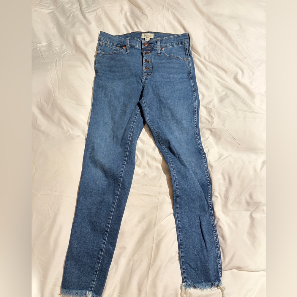Madewell Women's Skinny Jeans - Blue